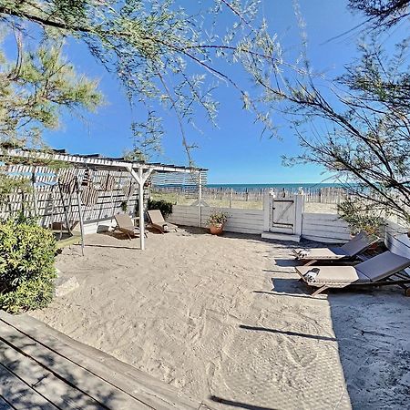 Mas Andalou Fabuleuse première ligne de mer, plage privative Frontignan Esterno foto